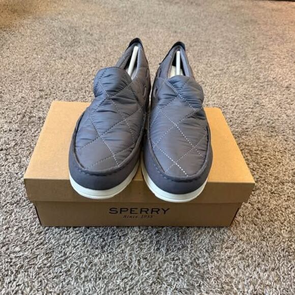 Sperry Moc-Sider STS-87050 Sneakers Women's 9 M Gray Slip-On Casual Shoes KHD688 - Picture 1 of 8